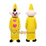 Yellow Hat Boy Mascot Costume Bumba Mascot Costumes For Adult