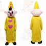 Yellow Hat Boy Mascot Costume Bumba Mascot Costumes For Adult