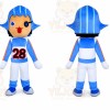 Yellow Hat Boy Mascot Costume