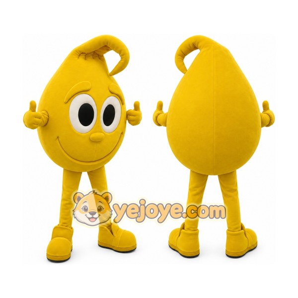 Yellow Lemon Limon Mascot Costume