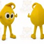 Yellow Lemon Limon Mascot Costume