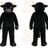 Black Bull Mascot Costume