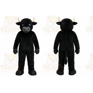 Black Bull Mascot Costume