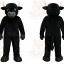 Black Bull Mascot Costume