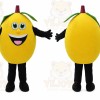Yellow Lemon Mascot Costume