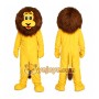 Yellow Lion Mascot Costume