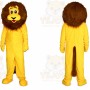 Yellow Lion Mascot Costume