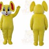 Yellow Mouse Mascot Costume Cartoon Character Cosplay