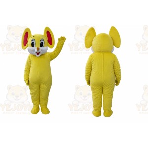 Yellow Mouse Mascot Costume Cartoon Character Cosplay
