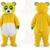 Yellow Panda Mascot Costume