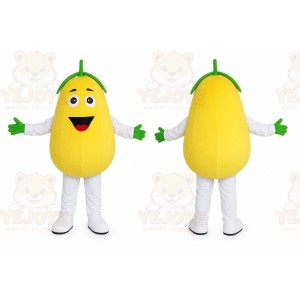 Yellow Pear Mascot Costume