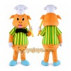 Yellow Pig Mascot Costume