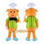 Yellow Pig Mascot Costume