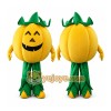 Yellow Pumpkin Mascot Costume