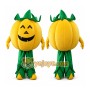 Yellow Pumpkin Mascot Costume