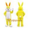 Yellow Rabbit Bunny Mascot Costume