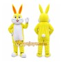Yellow Rabbit Bunny Mascot Costume
