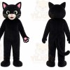 Black Cat Mascot Costume