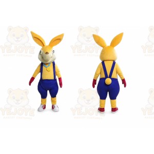 Yellow Rabbit Mascot Costume