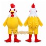 Yellow Rooster Mascot Costume