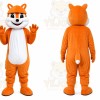 Yellow Squirrel Cartoon Mascot Costume