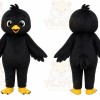 Black Chick Mascot Costume