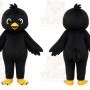 Black Chick Mascot Costume
