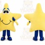 Yellow Star Mascot Costume