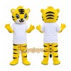 Yellow Tiger Mascot Costume Yellow Tiger Mascot Costume