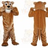 Yellow-Brown Lion Mascot Costume for Adult