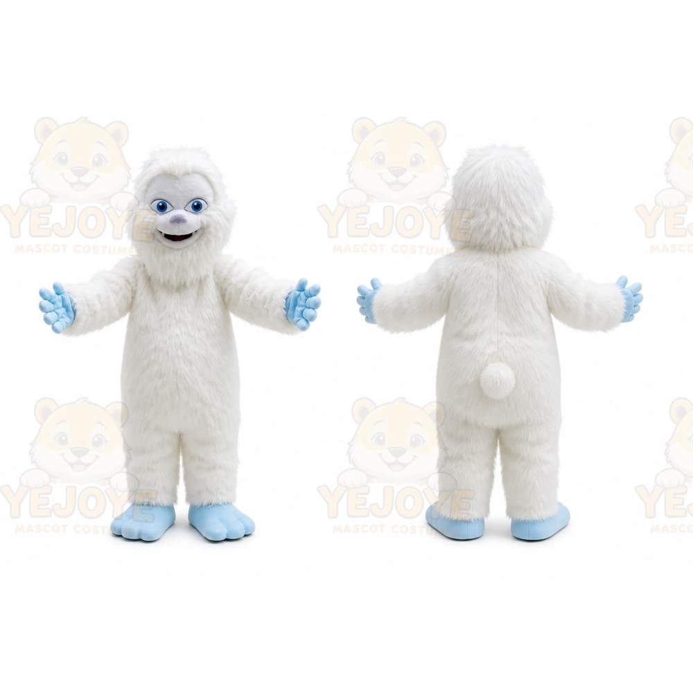 Yeti Mascot Costume Big Foot Mascot Snowman Costume
