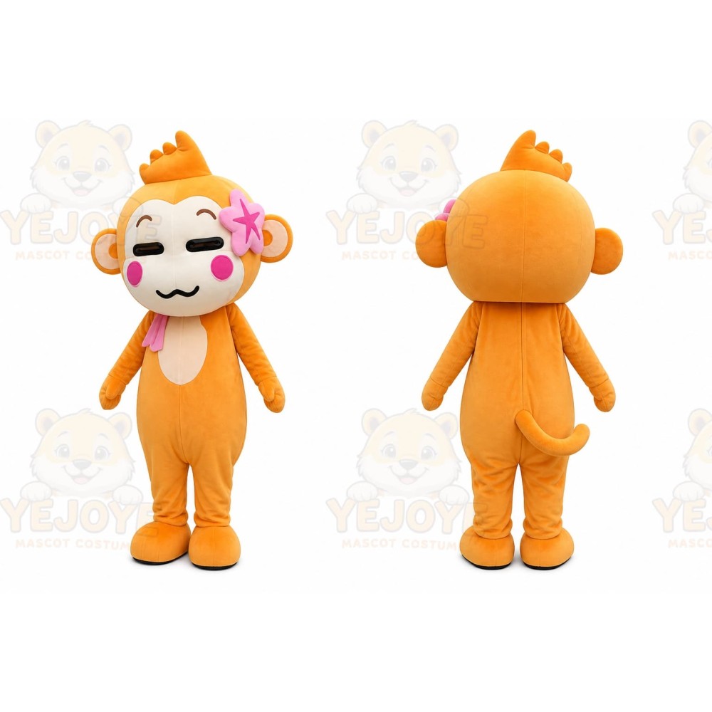 Yoyo And Cici Monkey Cartoon Suit Carnival Mascot Costumes