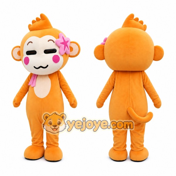 Yoyo And Cici Monkey Cartoon Suit Carnival Mascot Costumes
