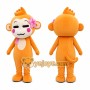 Yoyo And Cici Monkey Cartoon Suit Carnival Mascot Costumes