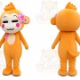 Yoyo And Cici Monkey Cartoon Suit Carnival Mascot Costumes