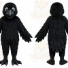 Black Crow Bird Mascot Costume