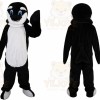 Black Dolphin Mascot Costume for Adult