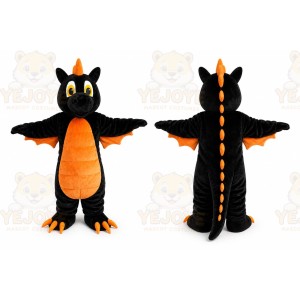 Black Dragon Mascot Costume