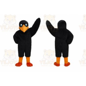 Black Eagle Bird Mascot Costume