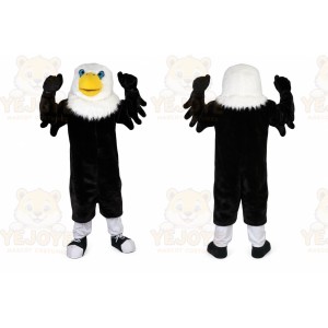 Black Eagle Mascot Costume for Adult