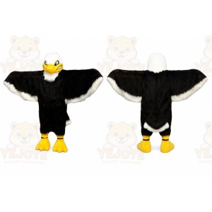 Black Eagle Mascot Costume