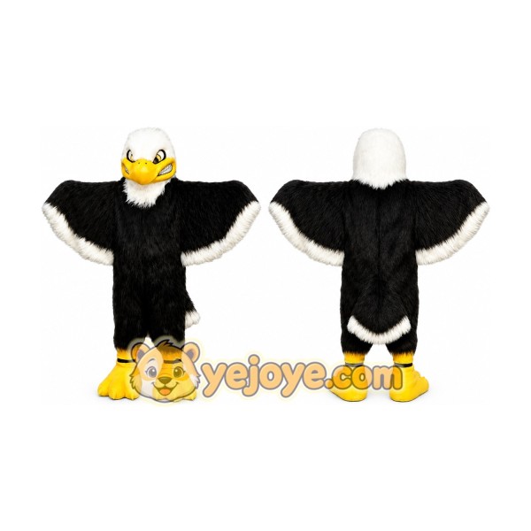 Black Eagle Mascot Costume
