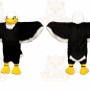 Black Eagle Mascot Costume