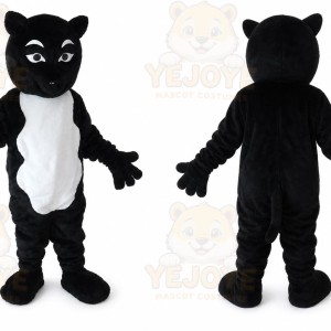 Black Fox Mascot Costume