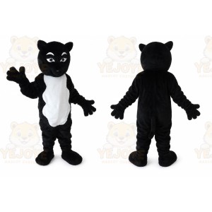 Black Fox Mascot Costume