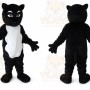 Black Fox Mascot Costume
