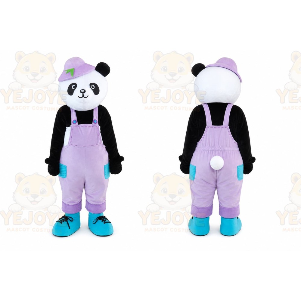 Black Giant Panda Mascot Costume
