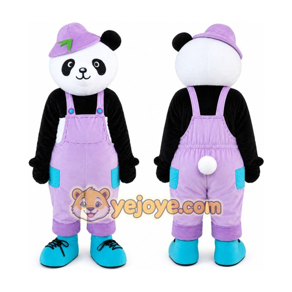 Black Giant Panda Mascot Costume