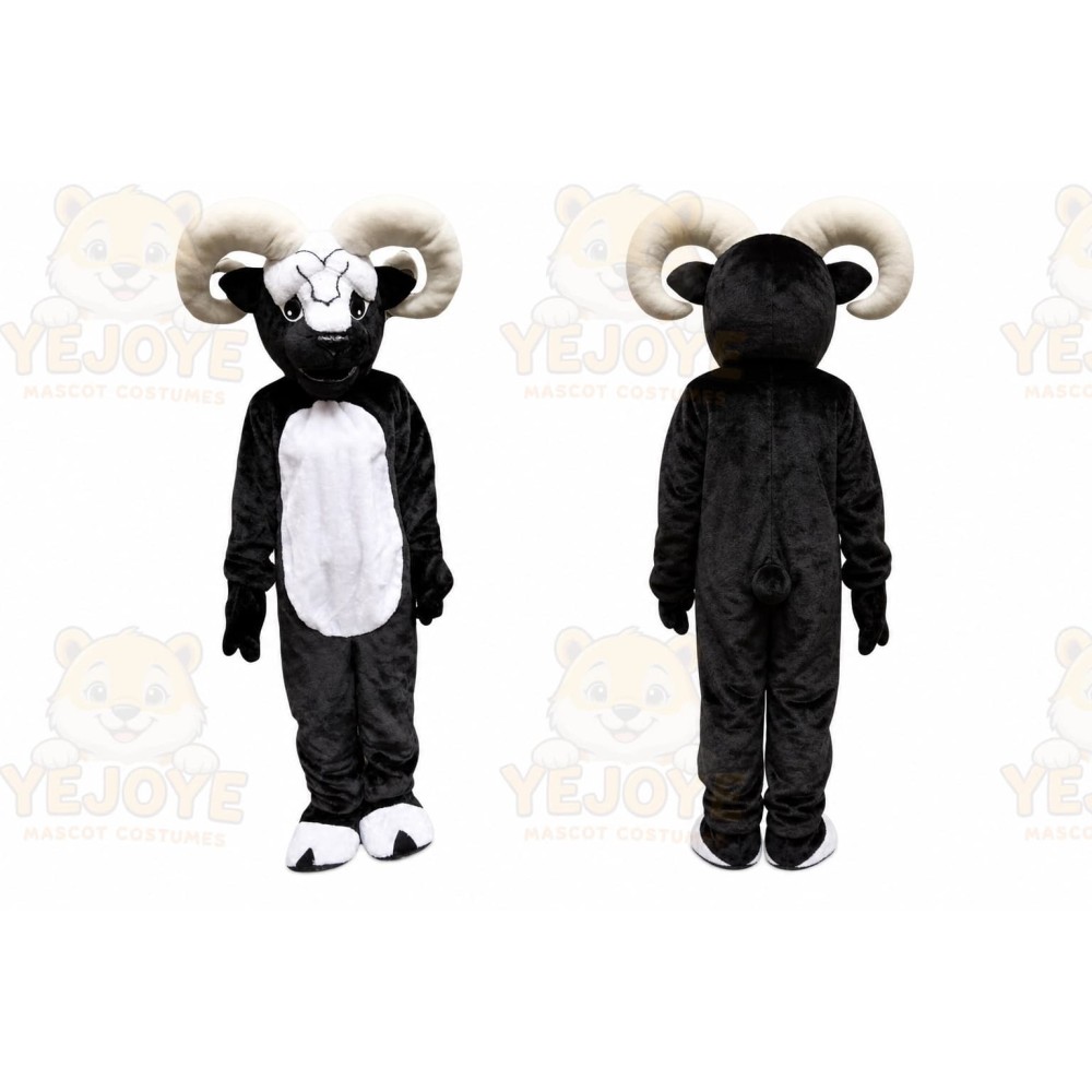Black Goat Mascot Costume for Adult