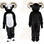 Black Goat Mascot Costume for Adult